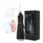 LaserGlow cordless water flosser for effective plaque removal and improved oral hygiene.