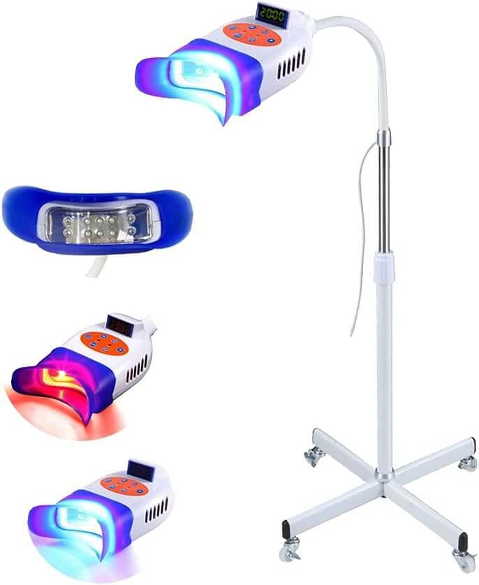 LaserGlow teeth whitening machine for professional-grade whitening and stain removal.