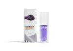 LaserGlow purple toothpaste for brightening teeth and neutralizing yellow tones