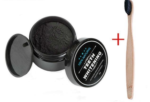 LaserGlow Activated Charcoal Powder for safe and effective teeth whitening.